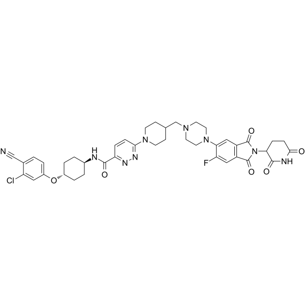 ARV-110 Chemische Struktur
