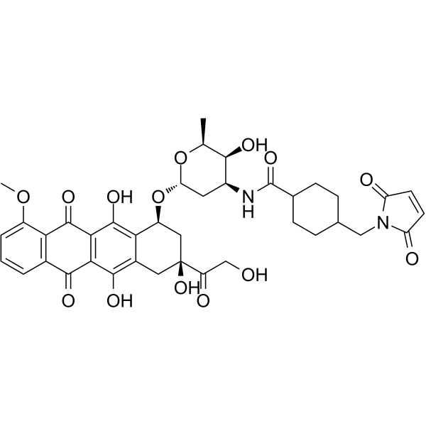 Doxorubicin-SMCC  Chemical Structure