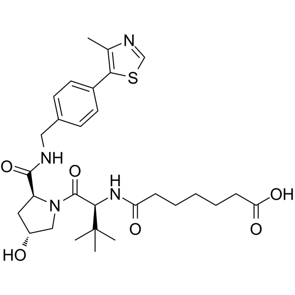 (S,R,S)-AHPC-amido-C5-acid  Chemical Structure
