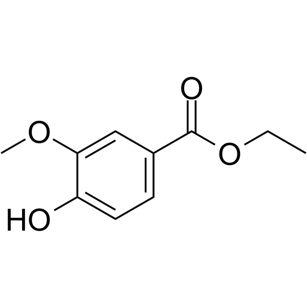 Ethyl Vanillate Chemische Struktur