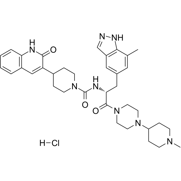 Vazegepant hydrochloride  Chemical Structure