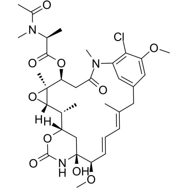 Maytansine  Chemical Structure