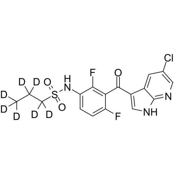 PLX-4720-d7  Chemical Structure
