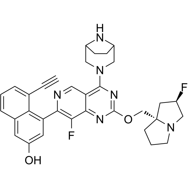 KRAS G12D inhibitor 1 化学構造