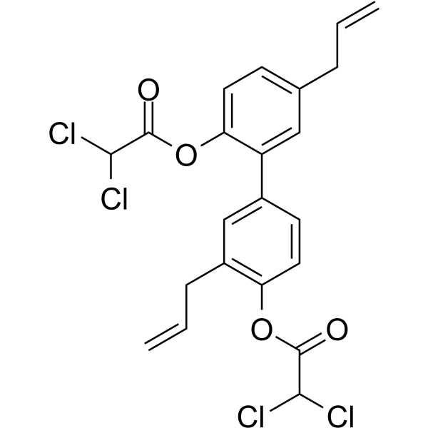 Honokiol DCA Chemical Structure