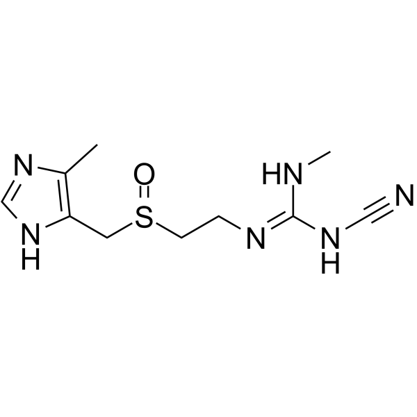 Cimetidine sulfoxide 化学構造