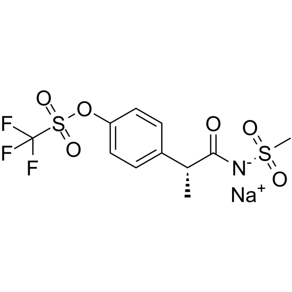 Ladarixin sodium Chemische Struktur