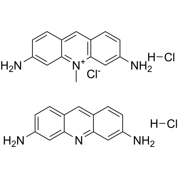 Acriflavine hydrochloride  Chemical Structure