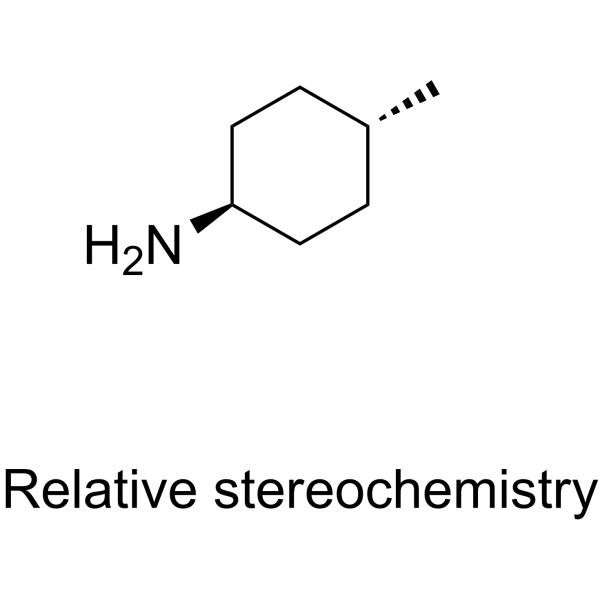 trans-4-Methylcyclohexanamine  Chemical Structure