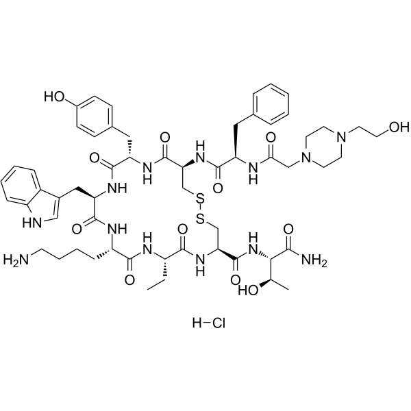 BIM-23190 hydrochloride Chemische Struktur