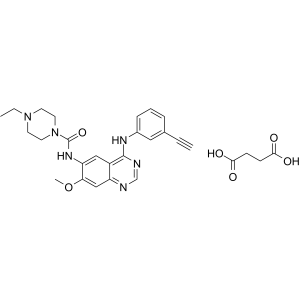 Epitinib succinate  Chemical Structure