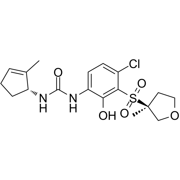 CXCR2-IN-2 Chemische Struktur