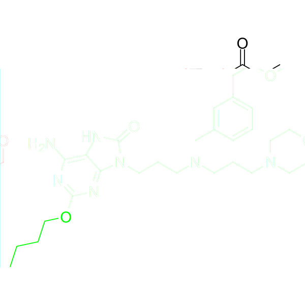 AZD8848 Chemische Struktur