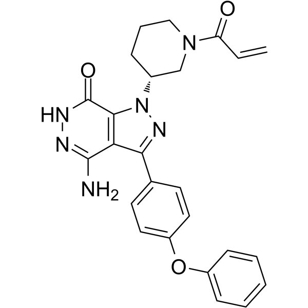 BTK inhibitor 17  Chemical Structure