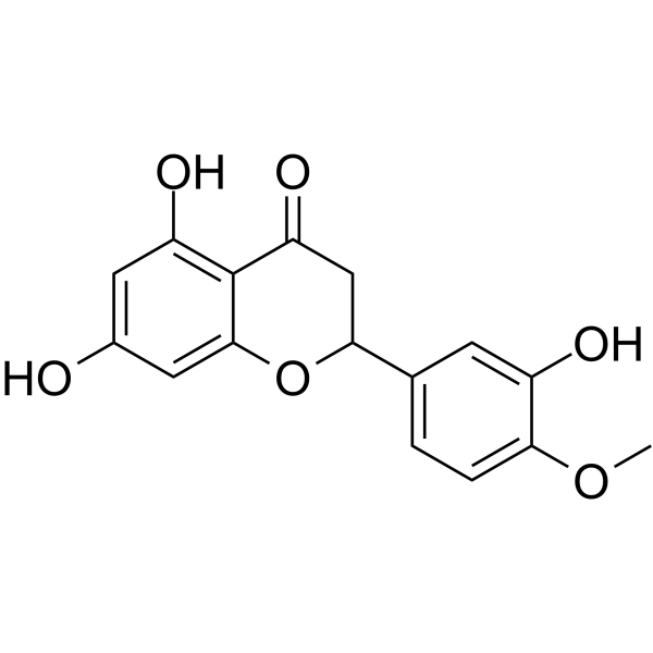 (Rac)-Hesperetin  Chemical Structure