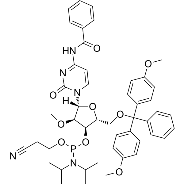 2’-O-Me-C(Bz) Phosphoramidite  Chemical Structure