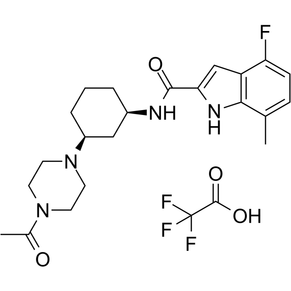 SETD2-IN-1 TFA التركيب الكيميائي