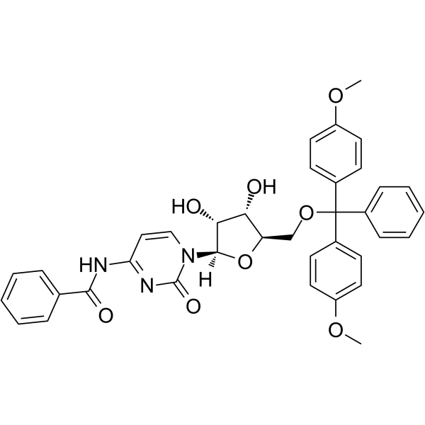 5’-O-DMT-Bz-rC  Chemical Structure