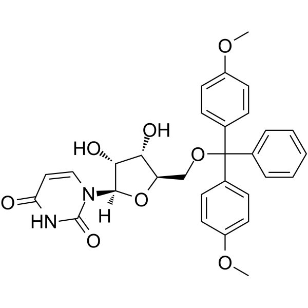 5’-O-DMT-rU  Chemical Structure