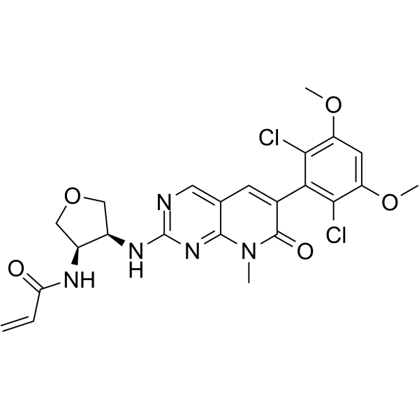 FGFR4-IN-5 Chemische Struktur