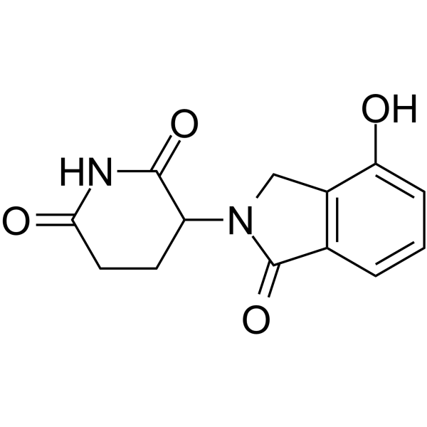 Lenalidomide-4-OH  Chemical Structure