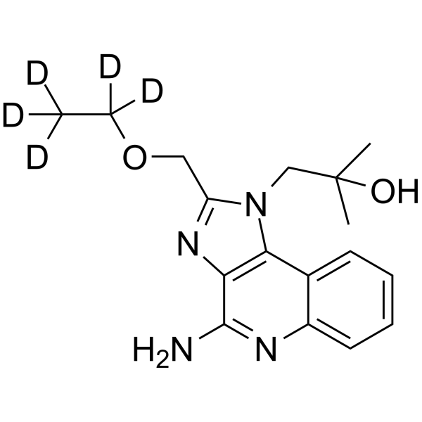 Resiquimod-d5 化学構造