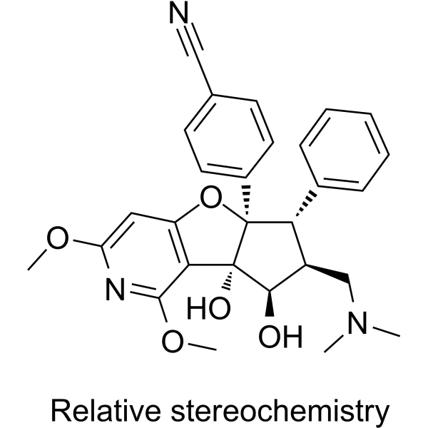 rel-Zotatifin التركيب الكيميائي