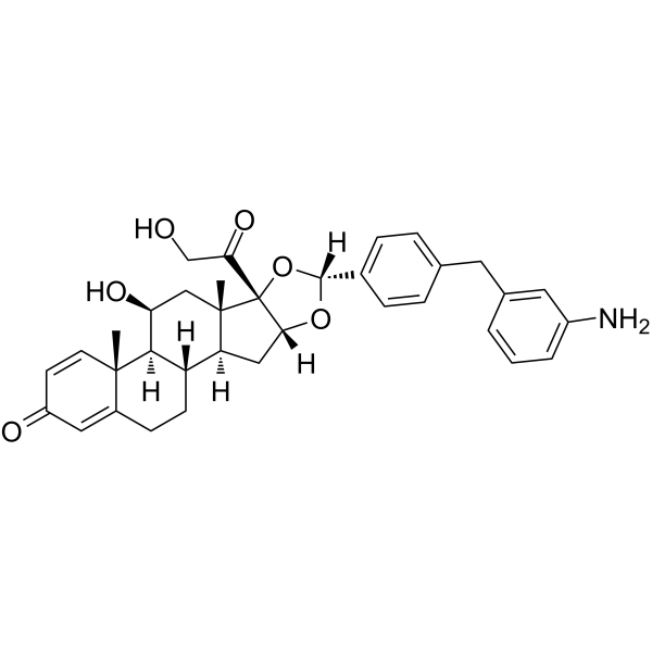 Glucocorticoid receptor agonist-1  Chemical Structure