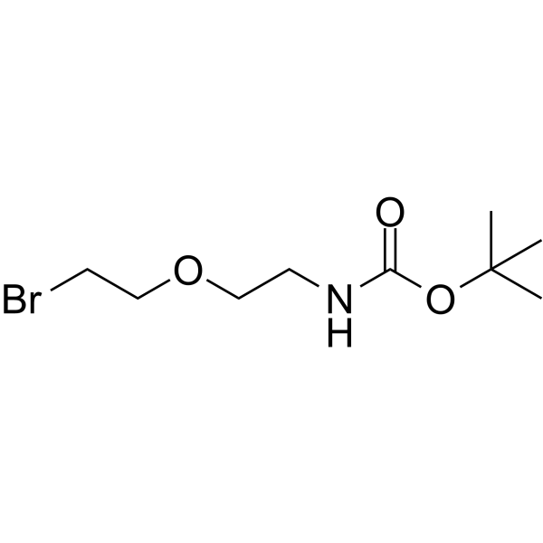 N-Boc-PEG2-bromide  Chemical Structure