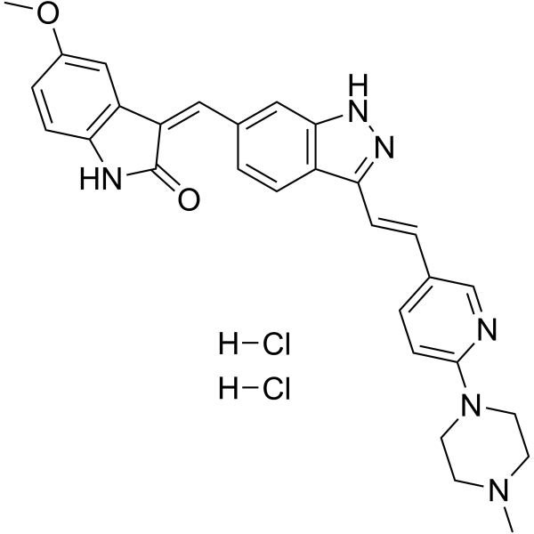 (1E)-CFI-400437 dihydrochloride 化学構造