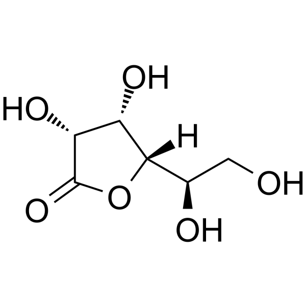 1,4-D-Gulonolactone  Chemical Structure
