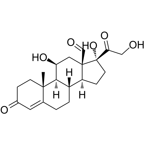 18-Oxocortisol Chemische Struktur