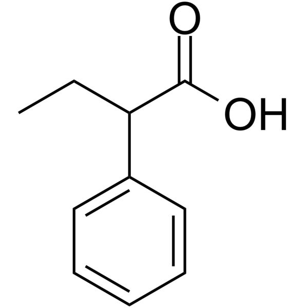 2-Phenylbutanoic acid  Chemical Structure