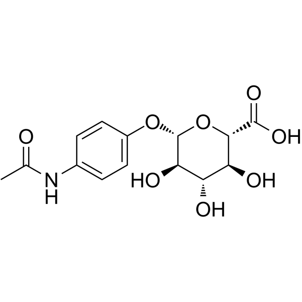 Acetaminophen glucuronide  Chemical Structure