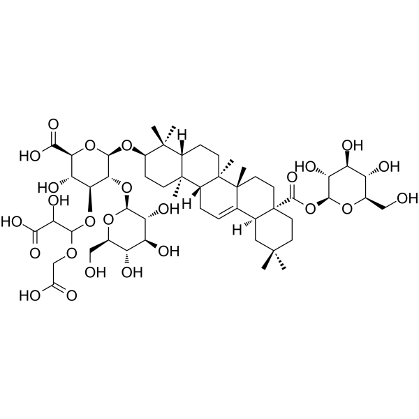 Achyranthoside D 化学構造