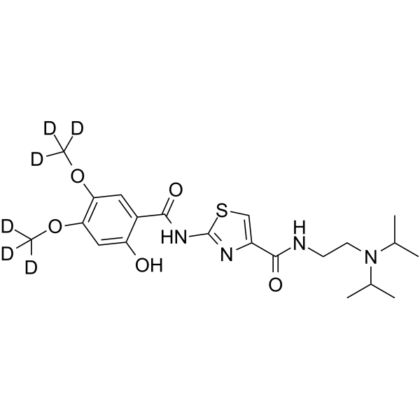 Acotiamide D6  Chemical Structure