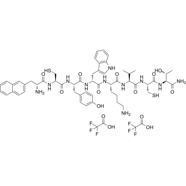 Angiopeptin TFA  Chemical Structure