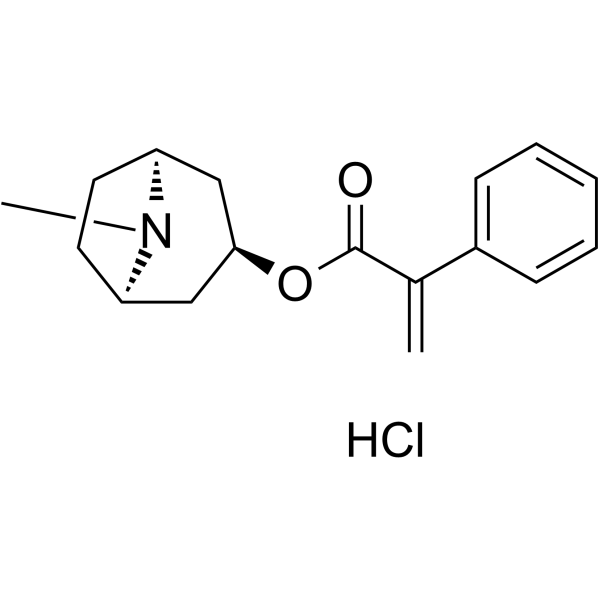 Apoatropine hydrochloride  Chemical Structure