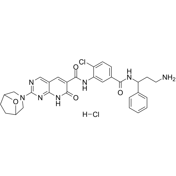 DYRKs-IN-1 hydrochloride التركيب الكيميائي