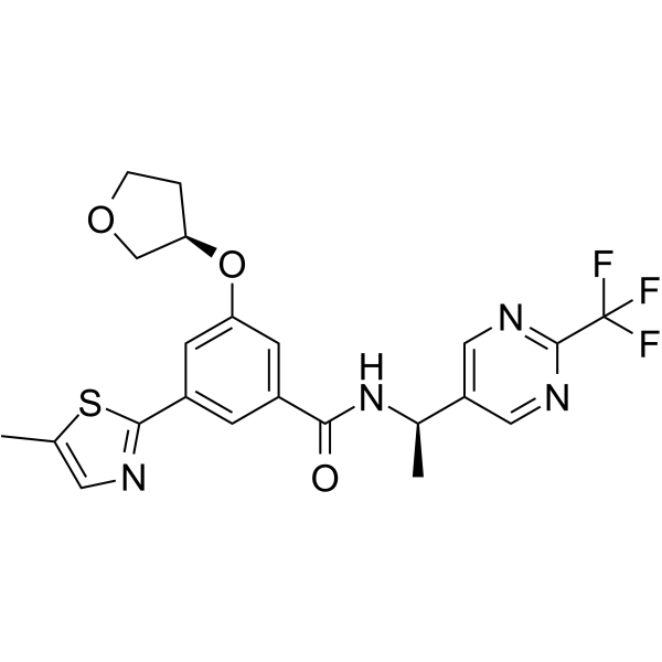 Eliapixant  Chemical Structure