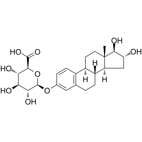 Estriol 3-glucuronide  Chemical Structure