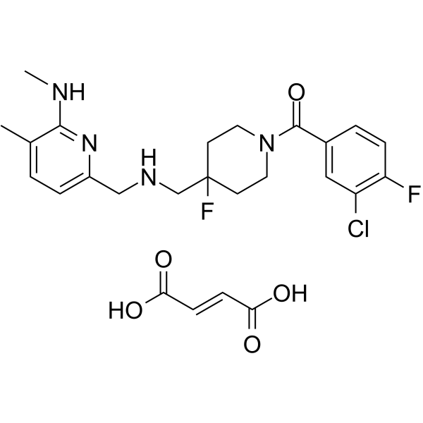 F13714 fumarate  Chemical Structure