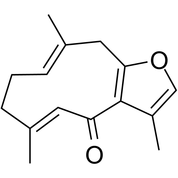 Furanodienone  Chemical Structure