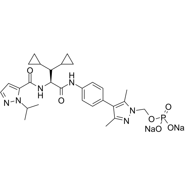 IL-17 modulator 1 disodium Chemische Struktur