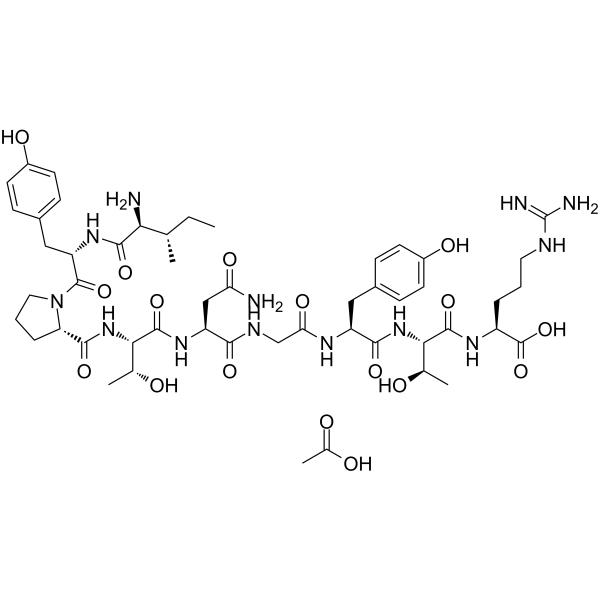 IYPTNGYTR acetate  Chemical Structure
