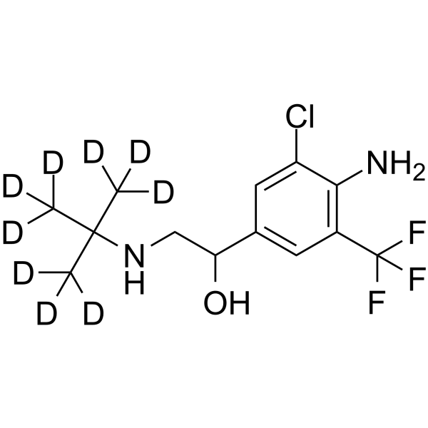 Mabuterol-D9  Chemical Structure