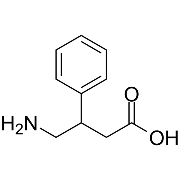 Phenibut  Chemical Structure