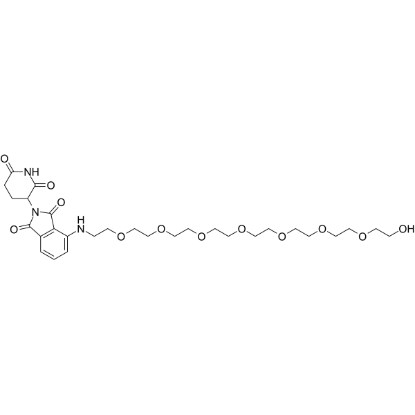 Pom-8PEG 化学構造