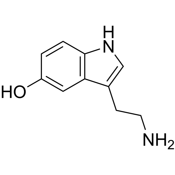 Serotonin  Chemical Structure