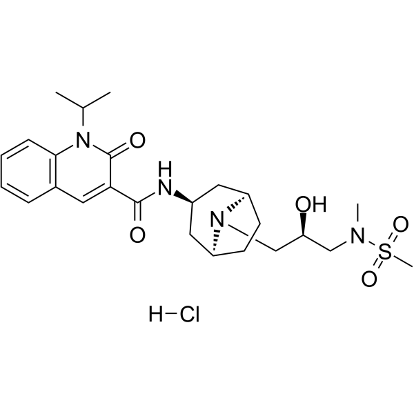 Velusetrag hydrochloride  Chemical Structure